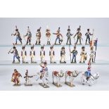 STAERLUX 25 Aufstellfiguren verschiedene Regimente, Clorieux Cavaliers de Napolenon, d