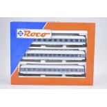 ROCO Schnellzugwagen-Set 44033, H0 3 Personenwg. 2x 1.Kl. und 1x 2. Kl. der DB, Z 1, O