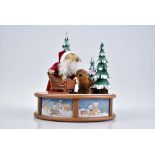 STEIFF Weihnachtsspieluhr 2003 mit Santa Bear Christmas musical box, mit Zertifikat, l