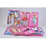 MATTEL 10 Barbie Outfits und Zubehör Fashion Kleidung, Märchenbuch, für Barbie, Sta