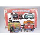 Los Lokomotiven und Waggons 14 Teile PRIME WESTERN EXPRESS Set mit 1 Dampflokomotive,