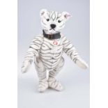 STEIFF Teddybär Zebra 2009, limitierte Auflage mit Zertifikat, Nr. 905/2009, KFS, Nr