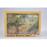 ELASTOLIN- Tiere zum Bauernhof M.h., 7 cm, passend zu Set 4099, unbespielter Zustand,