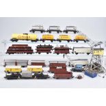 MÄRKLIN 21 Güterwagen und Kran, H0 Kran 7052, Güterwagen in unterschiedlicher Ausführung, teils