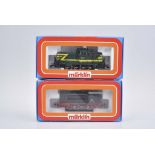 MÄRKLIN 2 Dieselloks 3149 und 3146, H0 3L AC, 3149, BN 8024 der FSR, beidseitig Stirn