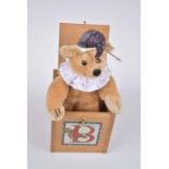 STEIFF Teddybär Jack in the box Limitierte Auflage, mit Zertifikat 107/ 3000 weltweit
