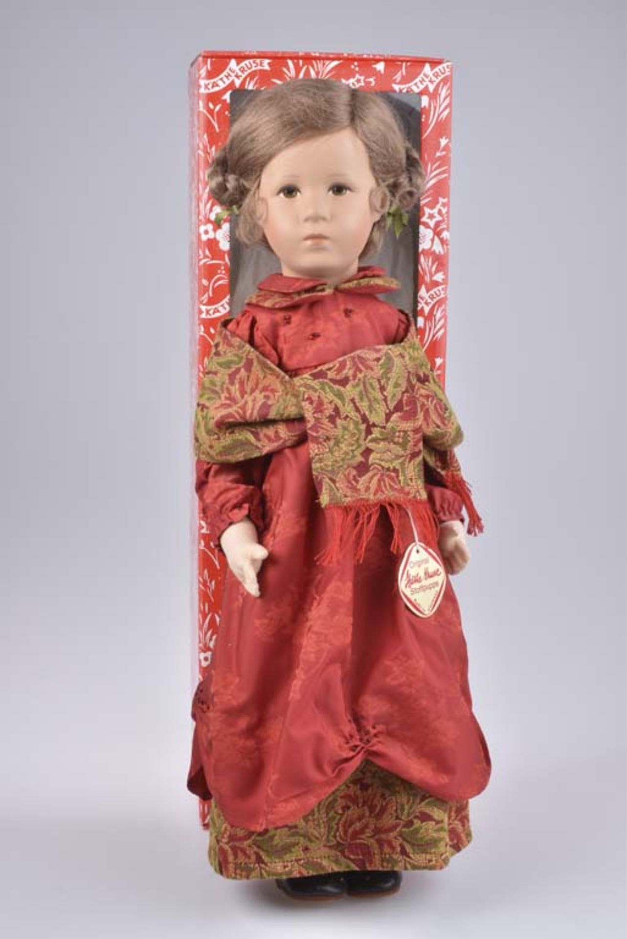 KÄTHE KRUSE Puppe Esthella Typ 52 H, li Fuß Gest. Käthe Kruse, re Nr. 021091, Kunst