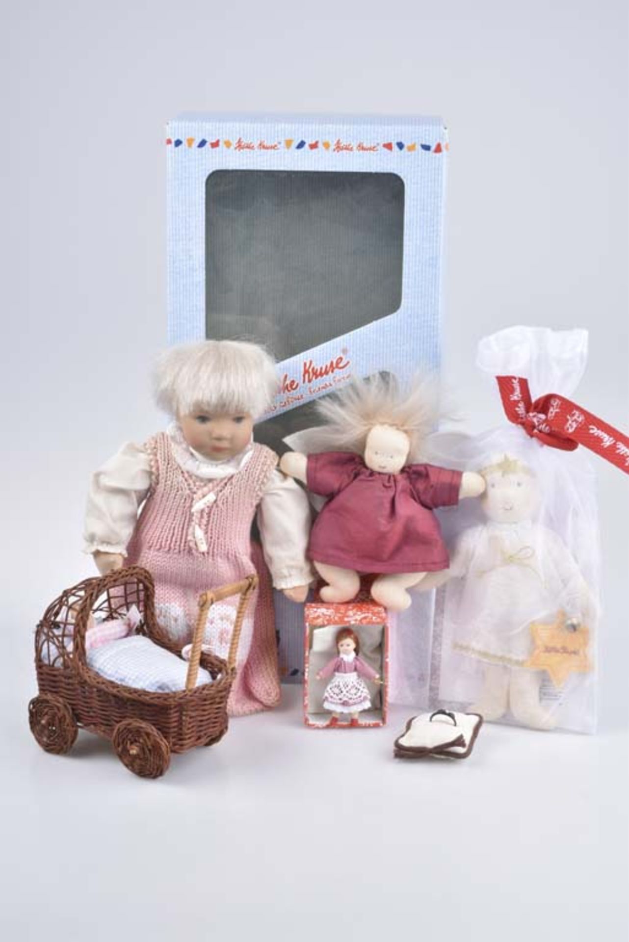 KÄTHE KRUSE Puppen und Accessoires Däumlinchen im Strampelanzug, Weihnachtsengel, Mu