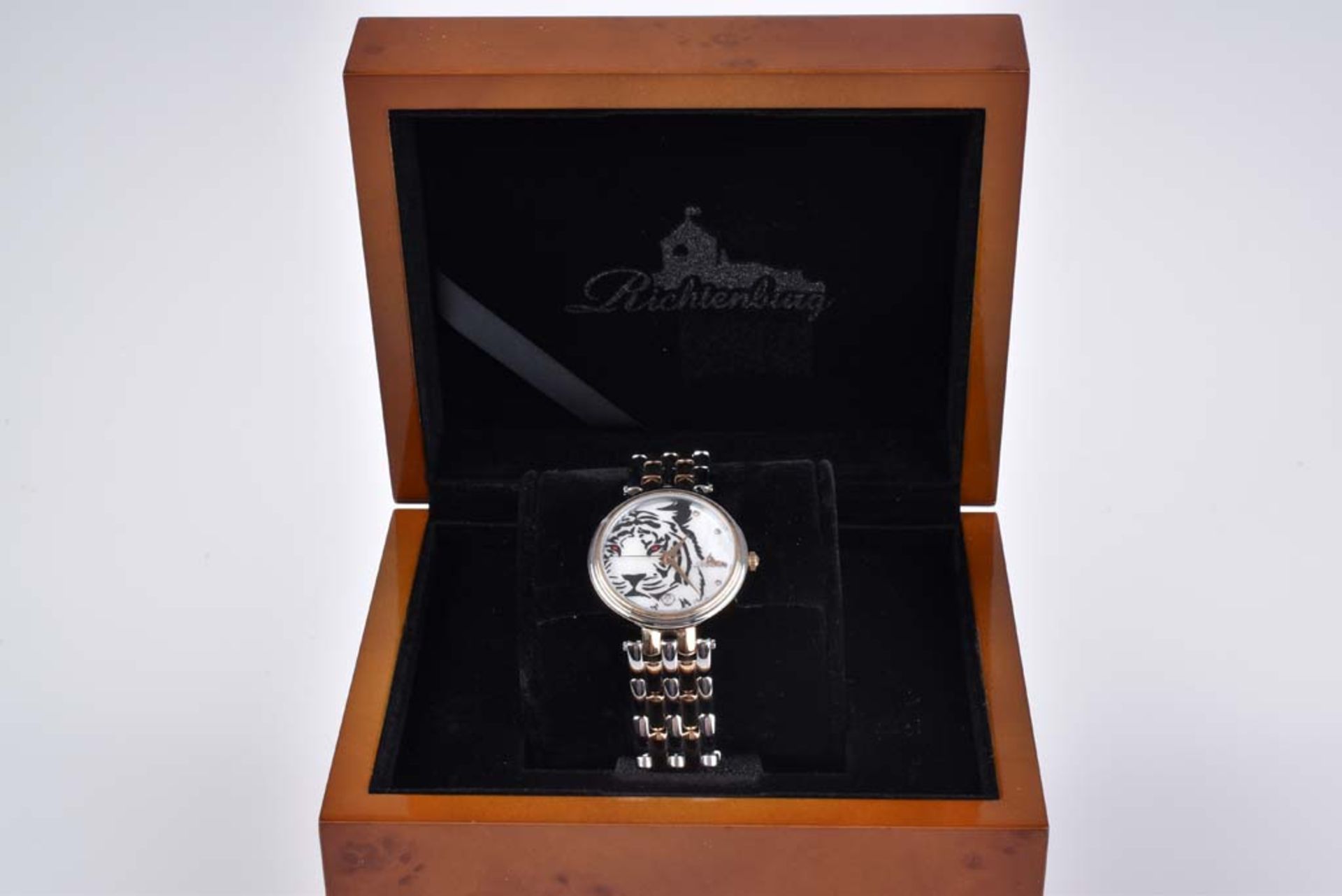 RICHTENBURG Innessa Two-Tone Rosé Stahl Armbanduhr Modell Nr, R21700D, Edelstahlgehä
