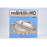 MÄRKLIN Drehscheibe 7186, H0 Durchmesser 30 cm, 10 Gleisabgänge, Wärterhäuschen mi