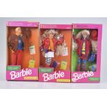 MATTEL 3 Barbie Puppen - UNITED COLORS OF BENETTON 90er Jahre, Barbie Nr. 4873, Shoppi