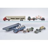 WIKING 6 Modellfahrzeuge Hp, M 1:87, Mercedes 1622 mit Autotransporter, 1x Autotranspo