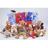 Großes Los BEANIE BABY Über 50 Stofftiere, mit original Etikett, darunter einige Son