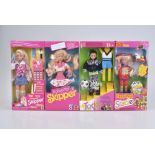 MATTEL 4 Barbie Puppen McDonalds - Happy Meal Stacie mit Zubehör - 1993, Partyn Play