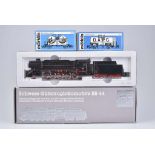 MÄRKLIN Dampflok 3108 und 2 Güterwagen, H0 BN 44 481 der DB, Kohletender, 3L AC, Sti