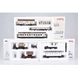 MÄRKLIN 3 Güterwagensets, H0 48534, Behälter-Tragwagen mit LKW, 47905 Wagenset 'Mob