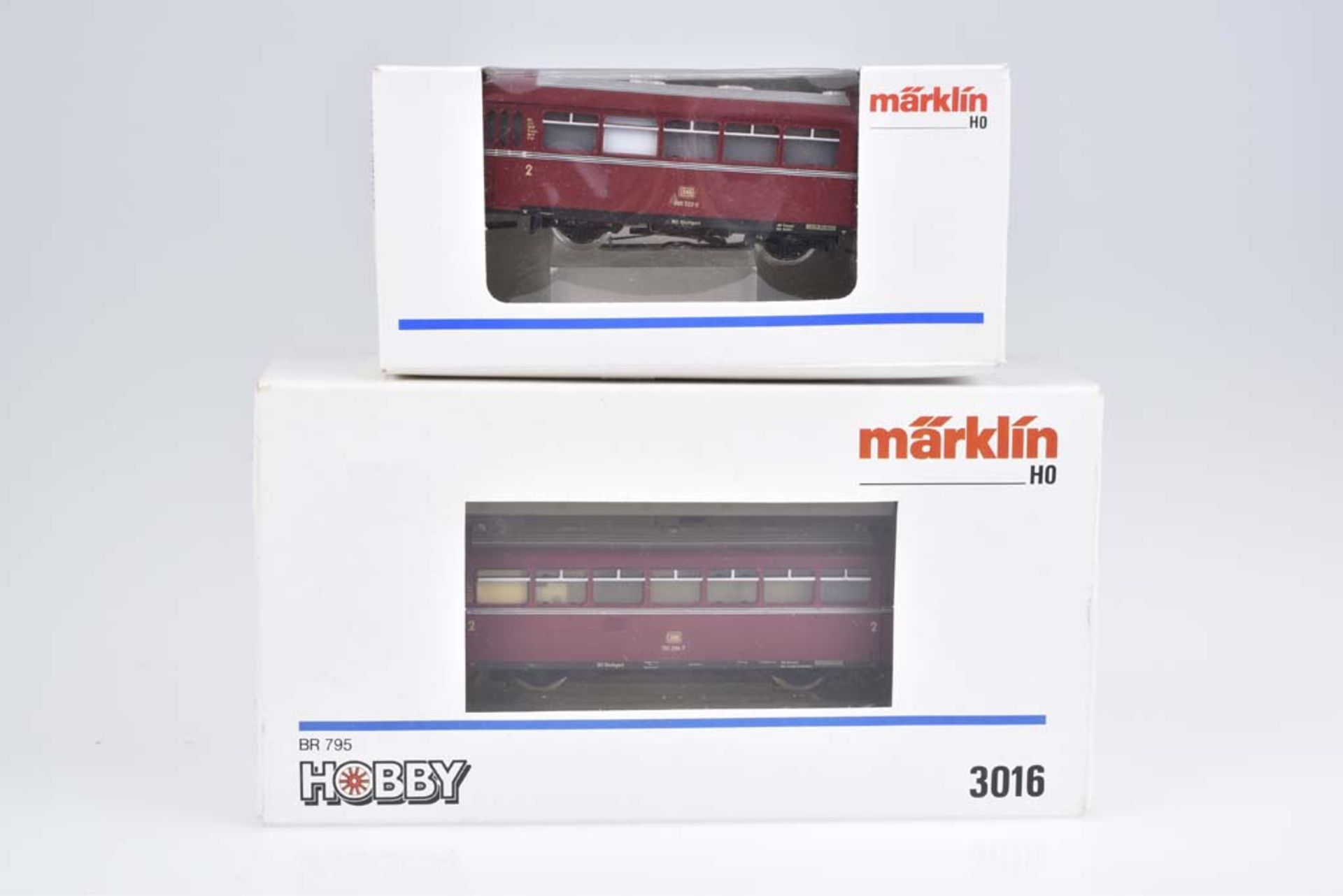 MÄRKLIN Schienenbus und Beiwagen, H0