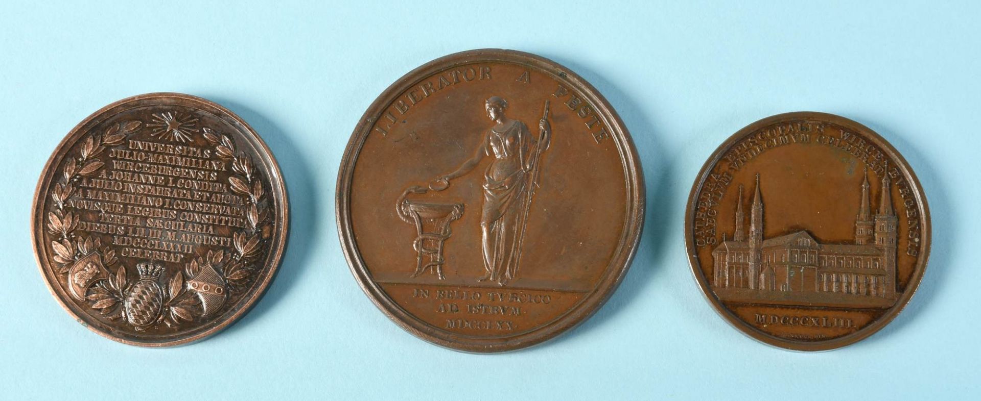 Medaillen, 3 Stück - Bild 3 aus 3