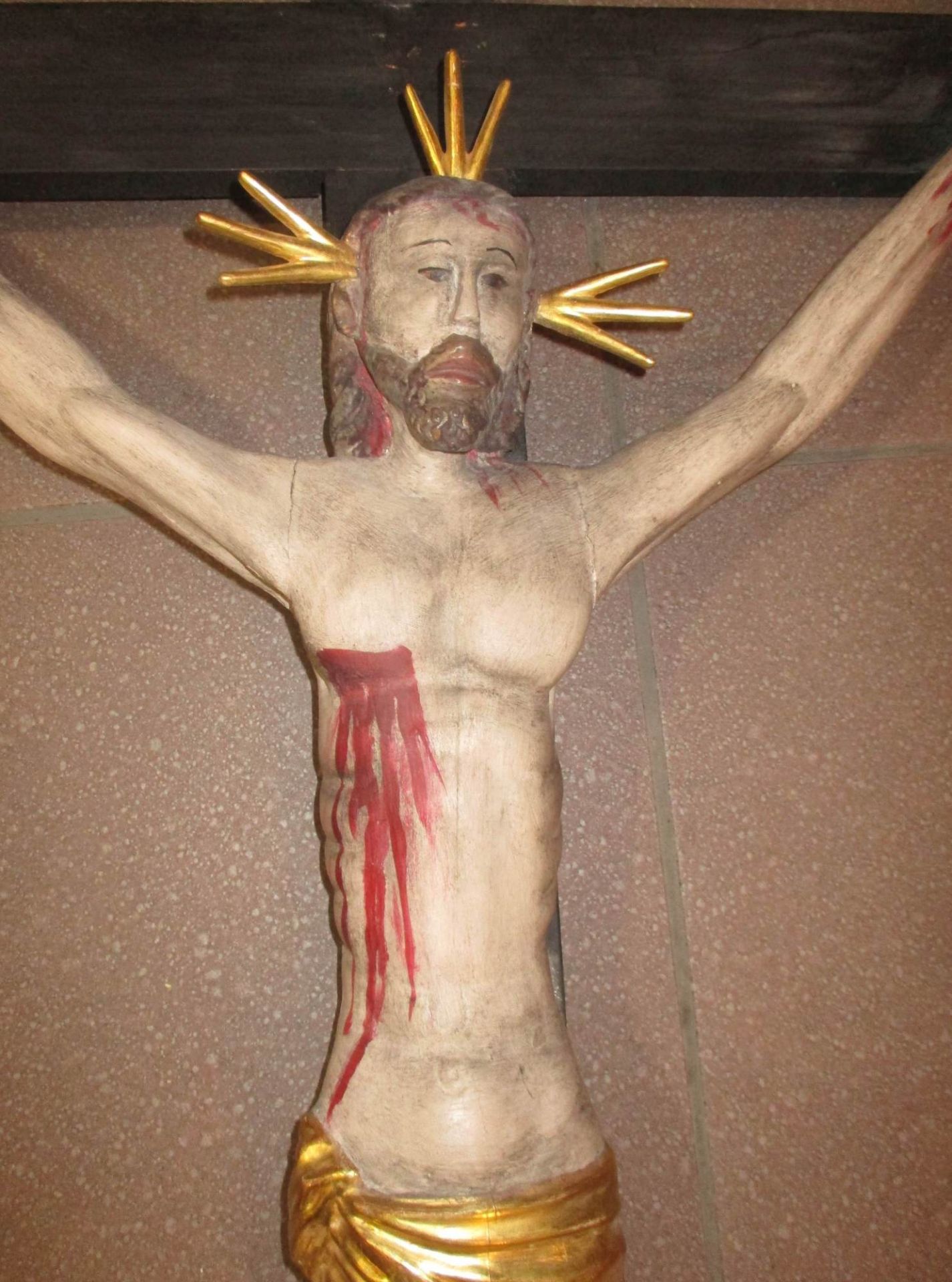 Christus-Korpus mit Kreuz - Bild 2 aus 8