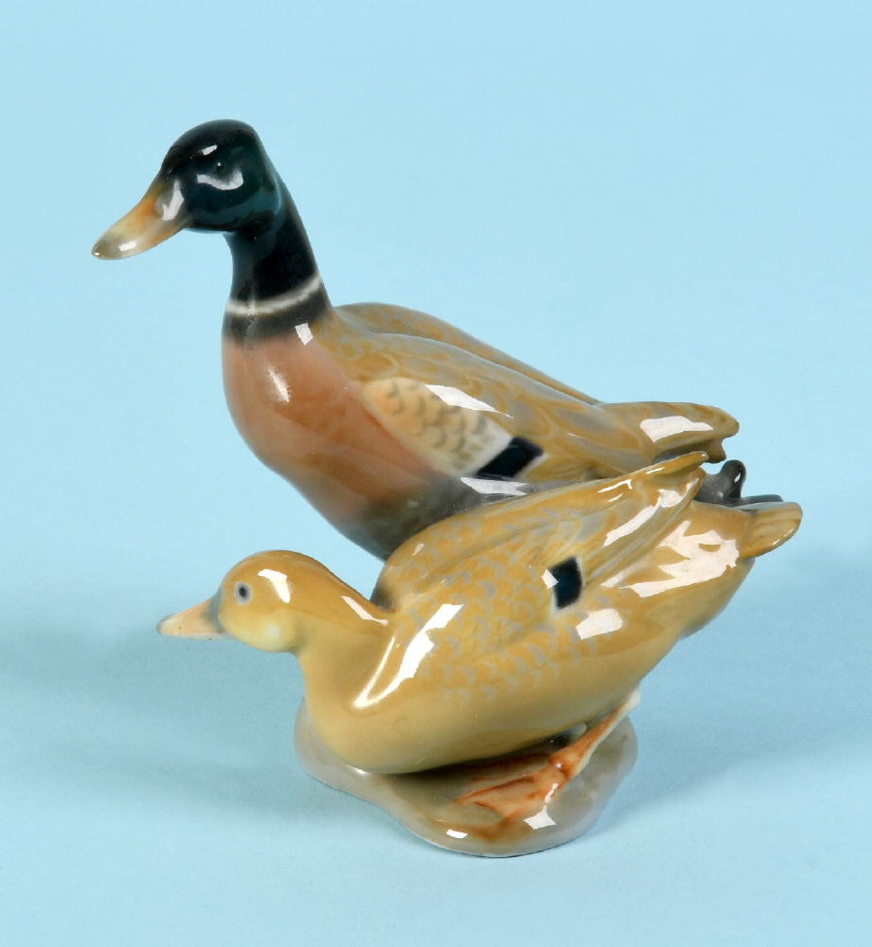 Figur - Enten-Paar "Heubach"