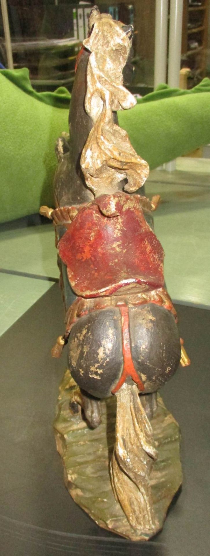 Krippenfiguren, 2 Stück - Steigende Pferde - Bild 5 aus 16