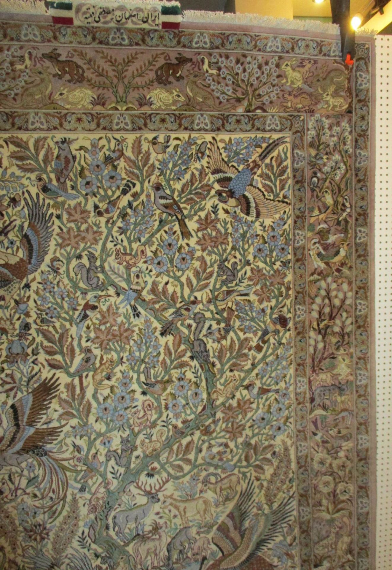 Kork-Seirafian-Isfahan, Persien, 108 x 165 cm - Bild 3 aus 10