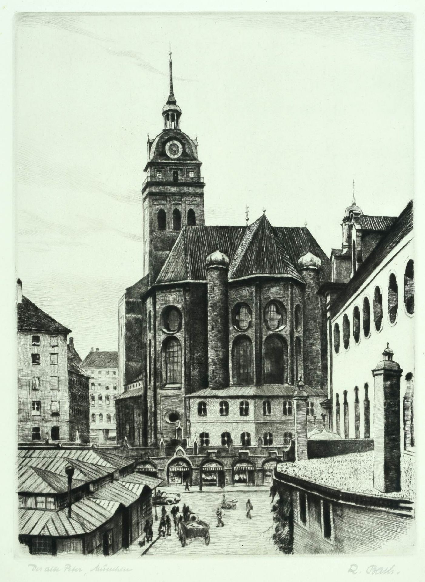 Bach, Reinhold, 1880 Tübingen - 1950 Nürnberg - Bild 2 aus 2