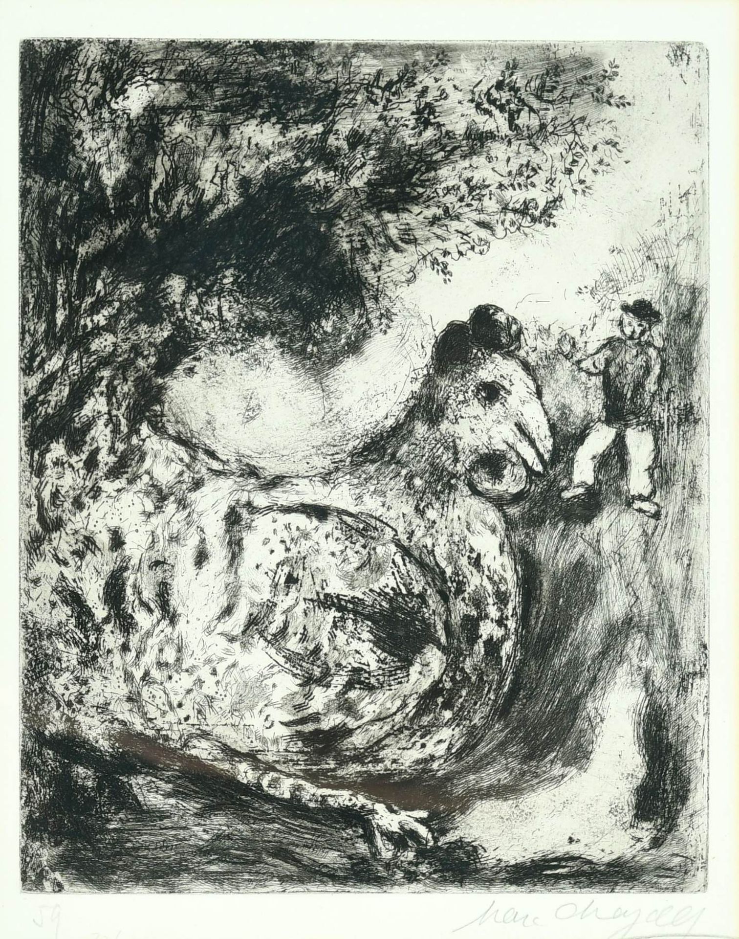 Chagall, Marc, 1887 Vitebsk - 1985 Saint-Paul-de-Vence - Bild 2 aus 2