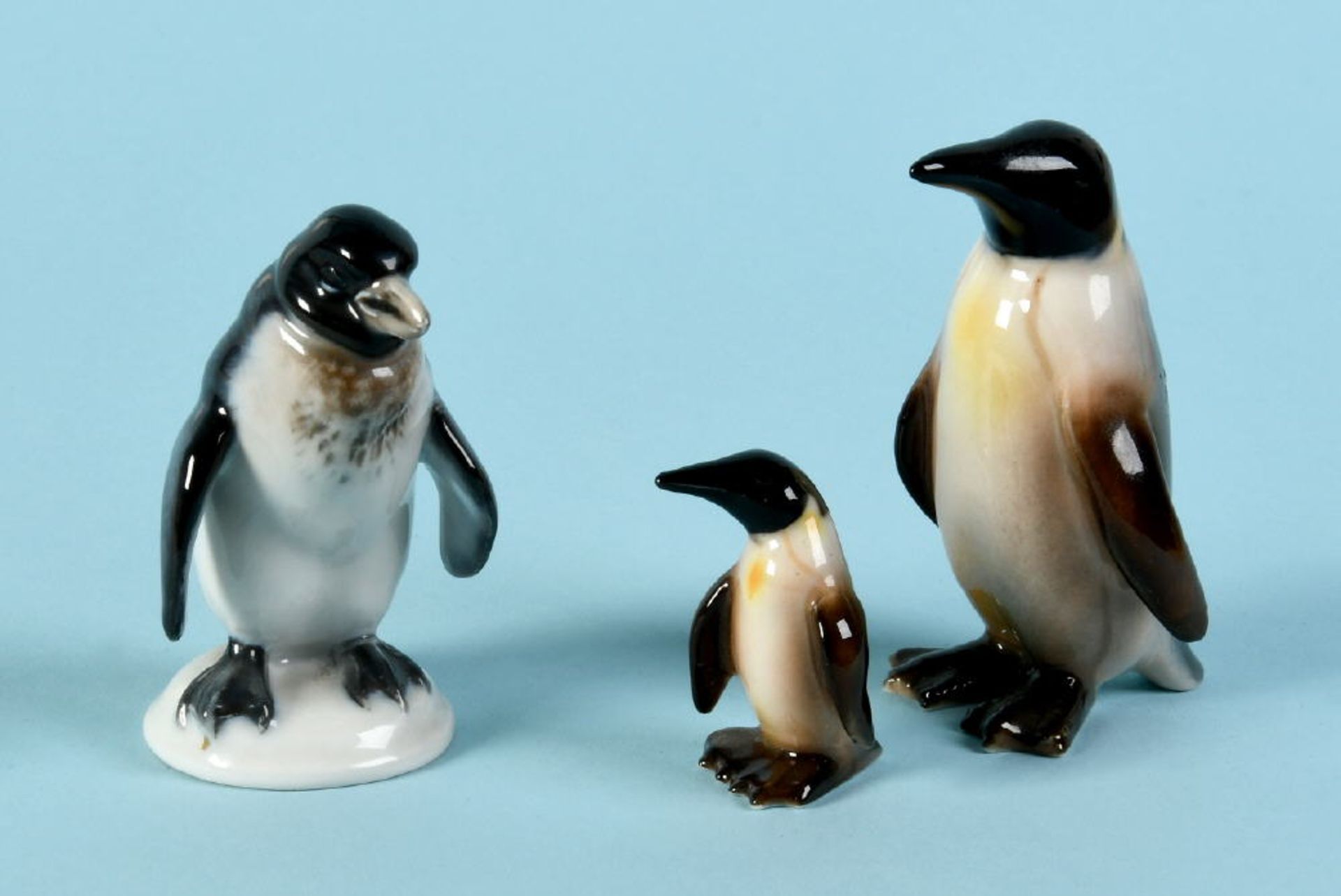 Figuren, 3 Stück - Pinguine