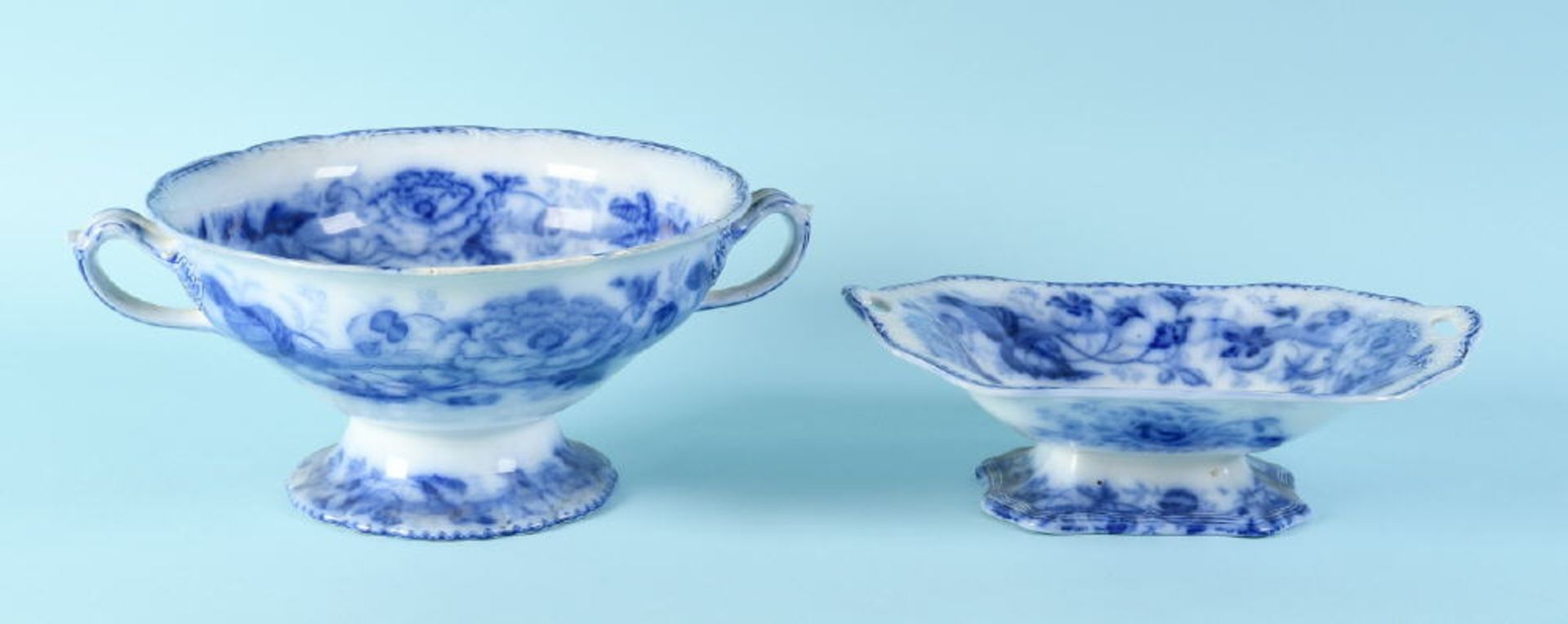 Fußschalen, 2 Stück "Wedgewood"