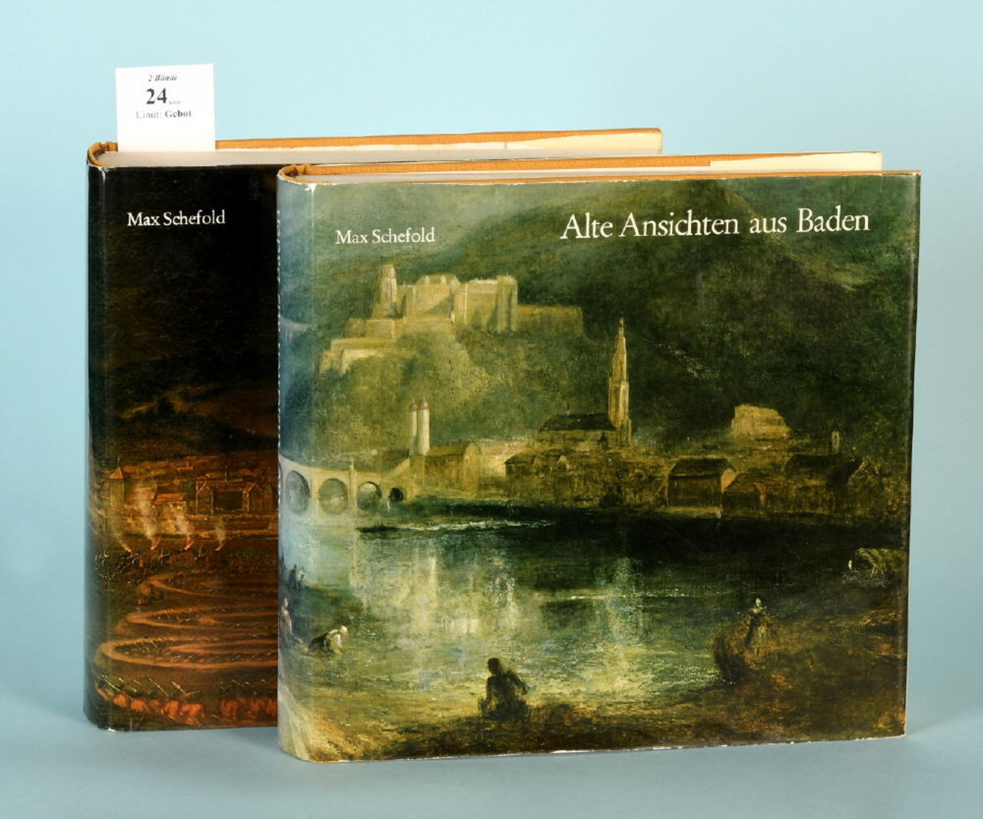 Schefold, Max "Alte Ansichten aus Baden", 2 Bände