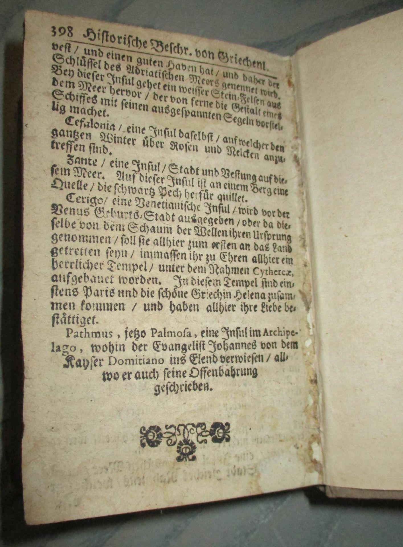 Compendiöse Cosmographia, oder Geographisch-Historische... - Image 7 of 7