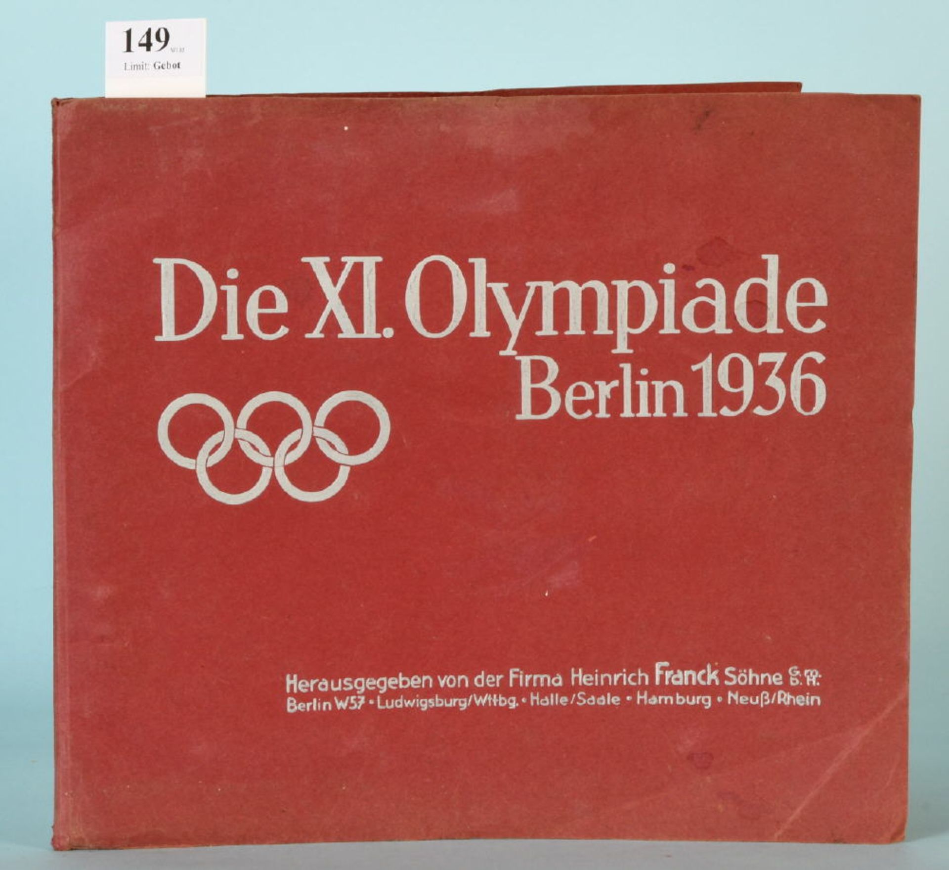 Sammelbilderalbum "Die XI. Olympiade, Berlin 1936"