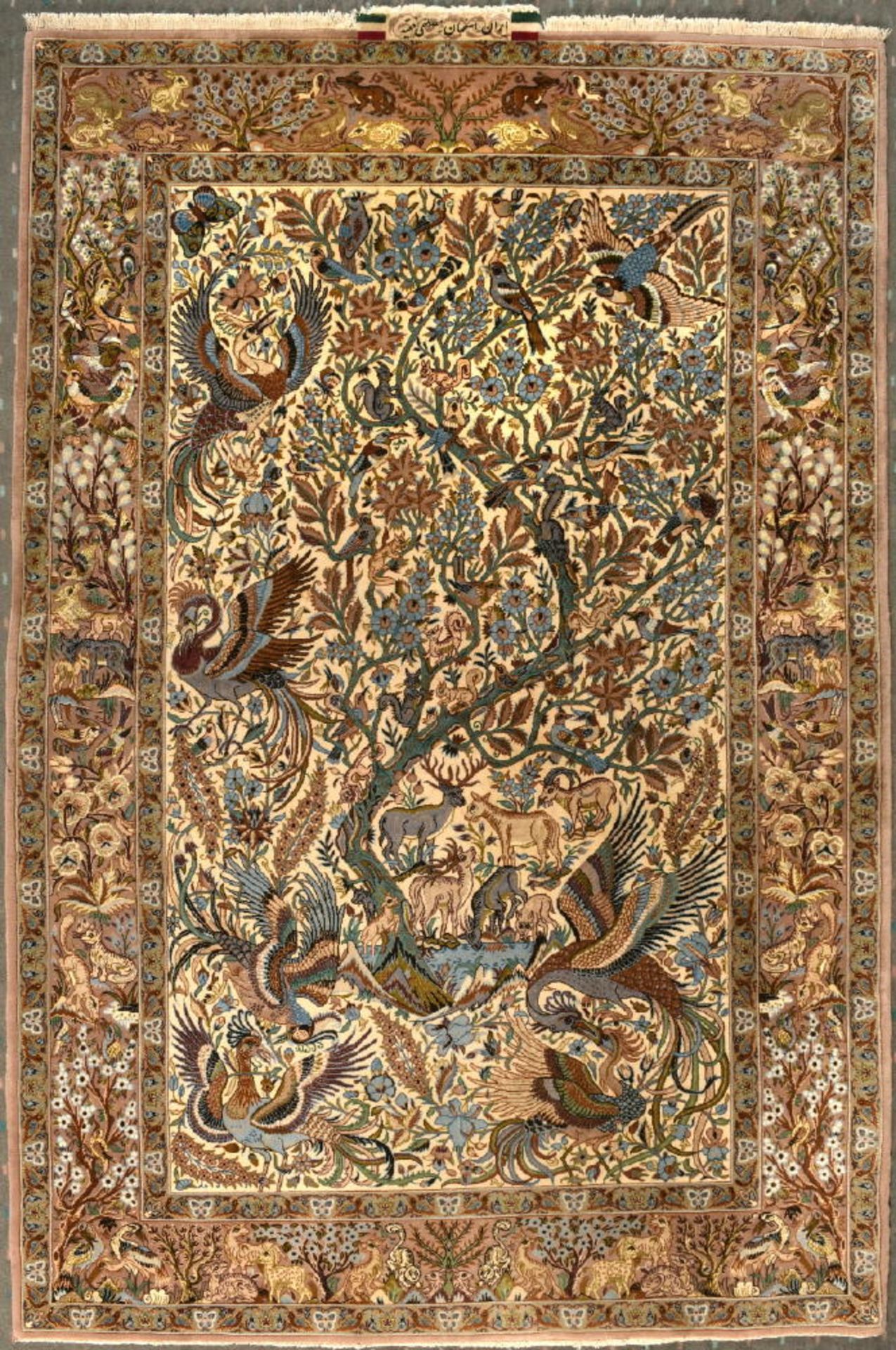 Kork-Seirafian-Isfahan, Persien, 108 x 165 cm