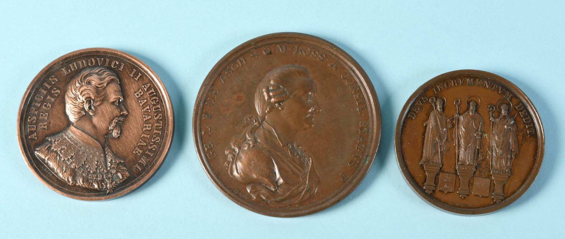 Medaillen, 3 Stück - Bild 2 aus 3