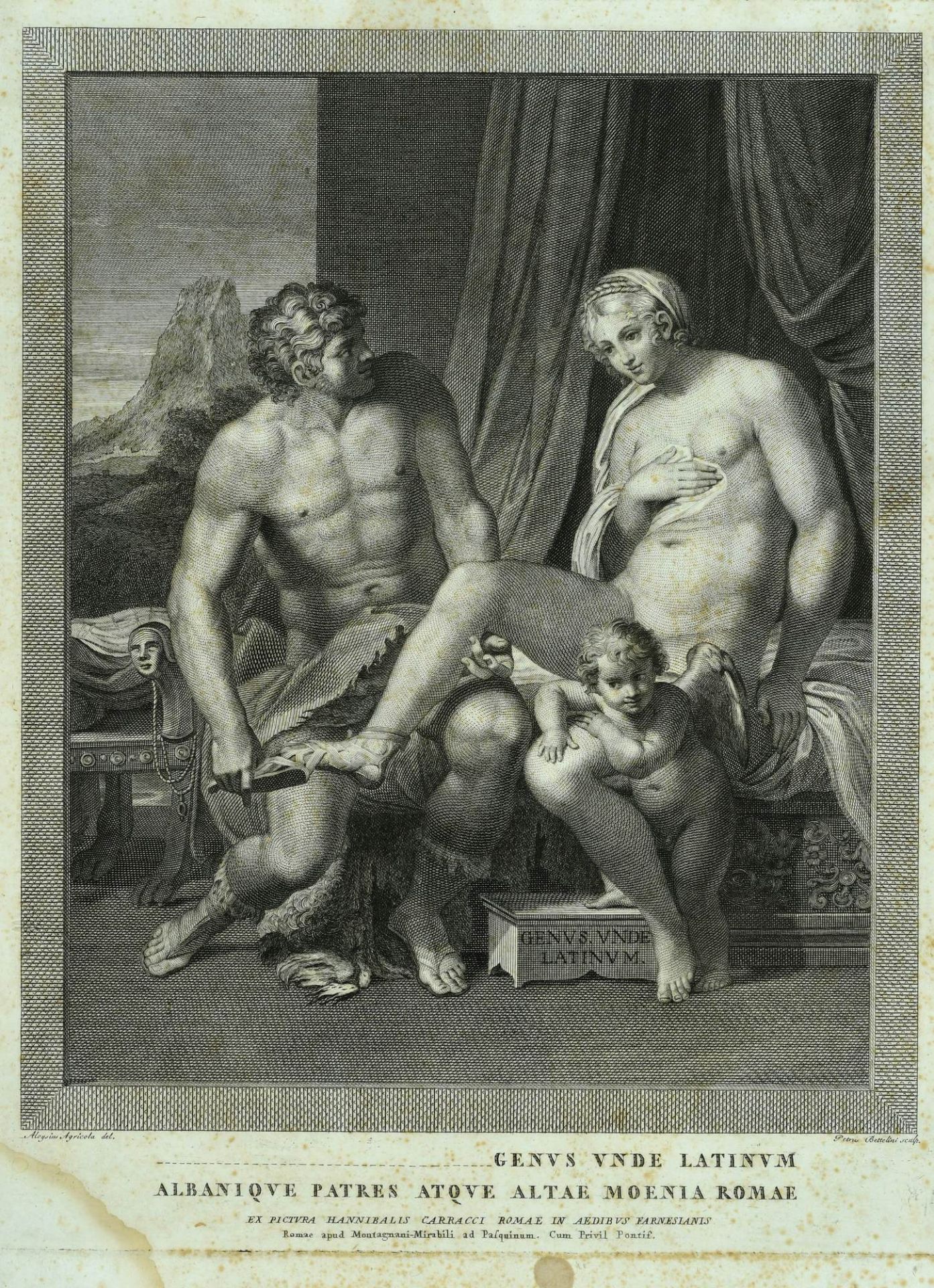 Bettelini, Pietro, 1763 Caslano - 1829 Rom - Bild 2 aus 2