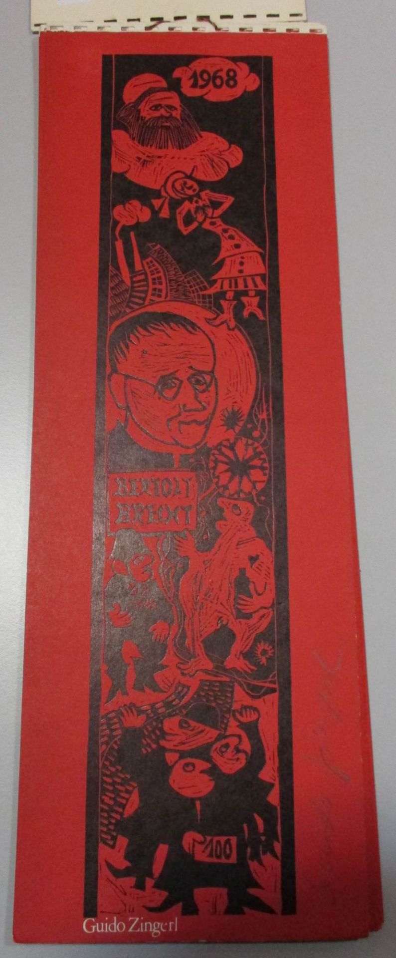 Graphikkalender "Bertolt Brecht 1968" - Bild 3 aus 17