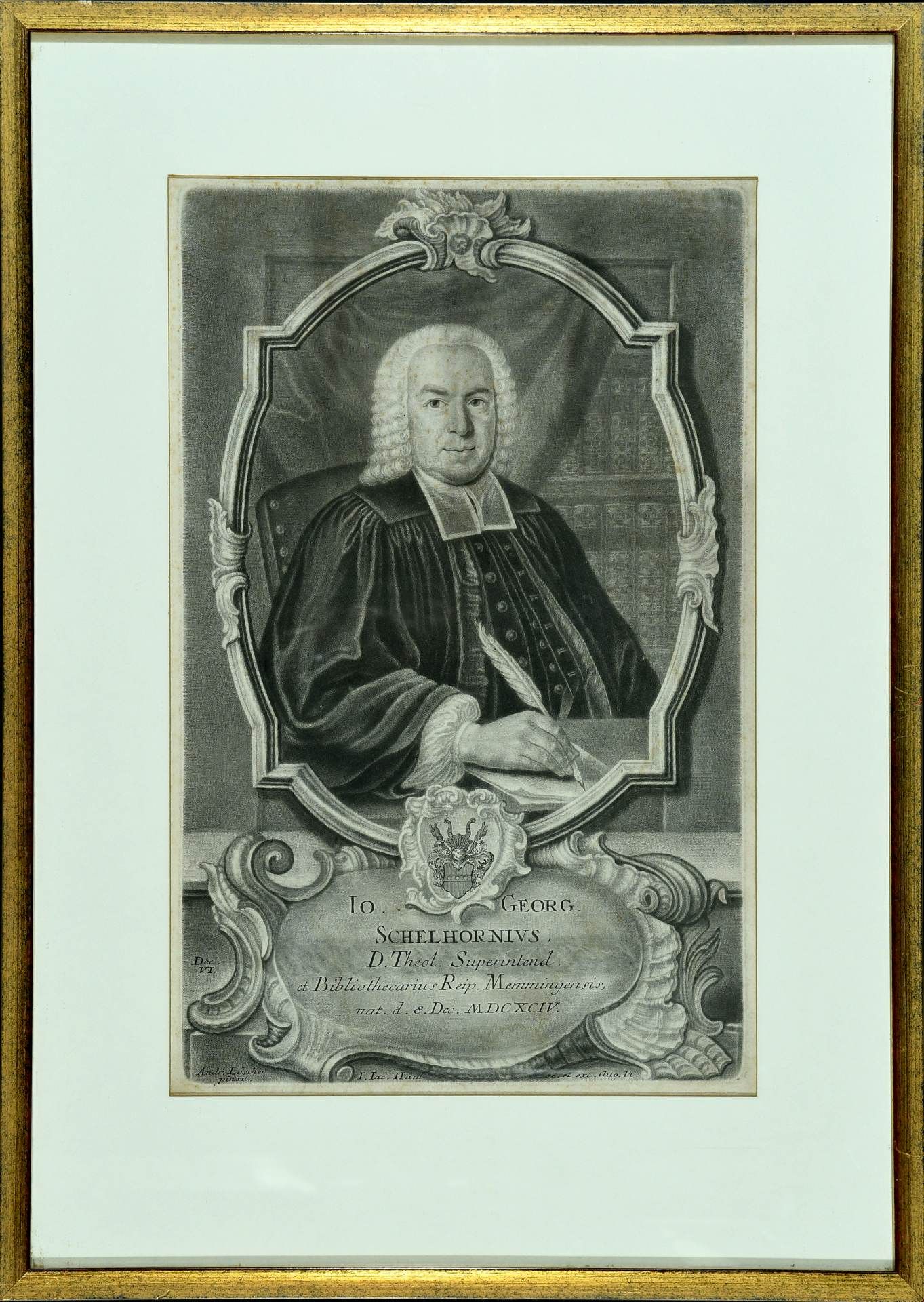 Haid, Johann Jakob, 1704 Kleineislingen - 1767 Augsburg