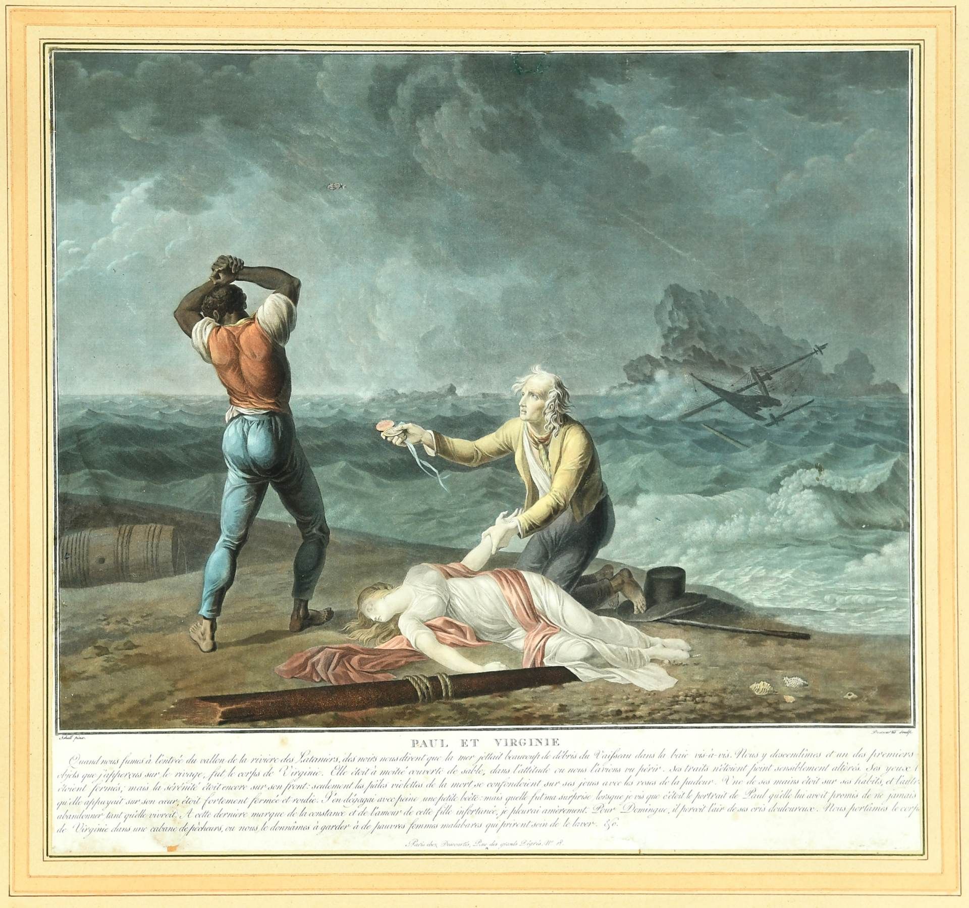 Descourtis, Charles-Melchior, 1753 - 1820 Paris - Bild 3 aus 3