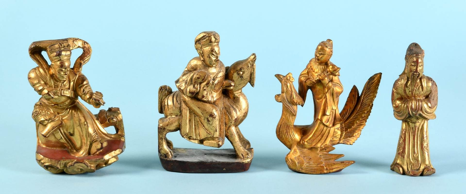 Chinesische Figuren, 4 Stück