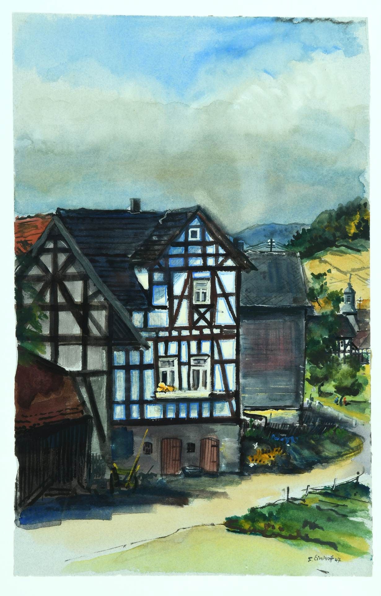 Einhoff, Friedrich, 1901 Baven - 1988 Soltau - Bild 2 aus 2