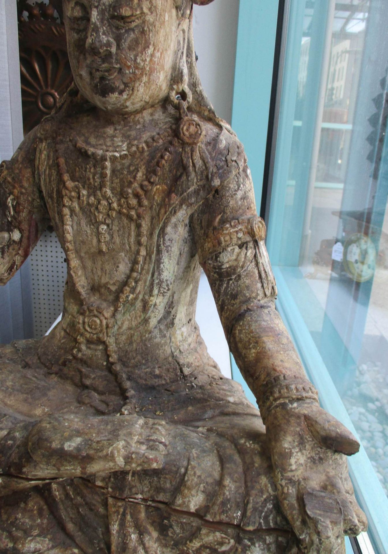 Sitzender Buddha - Bild 4 aus 10