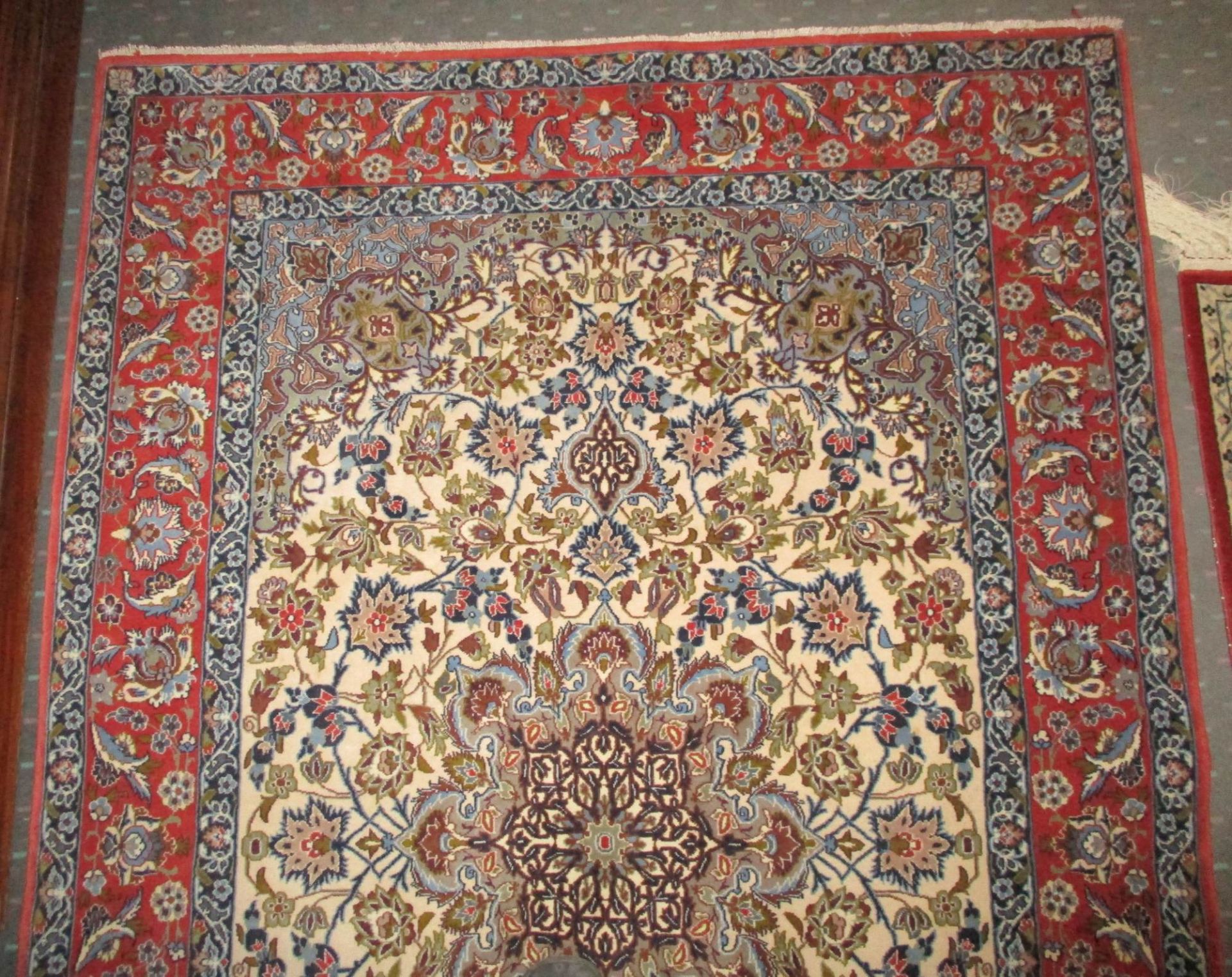 Kork-Isfahan, Persien, 114 x 170 cm - Bild 2 aus 7