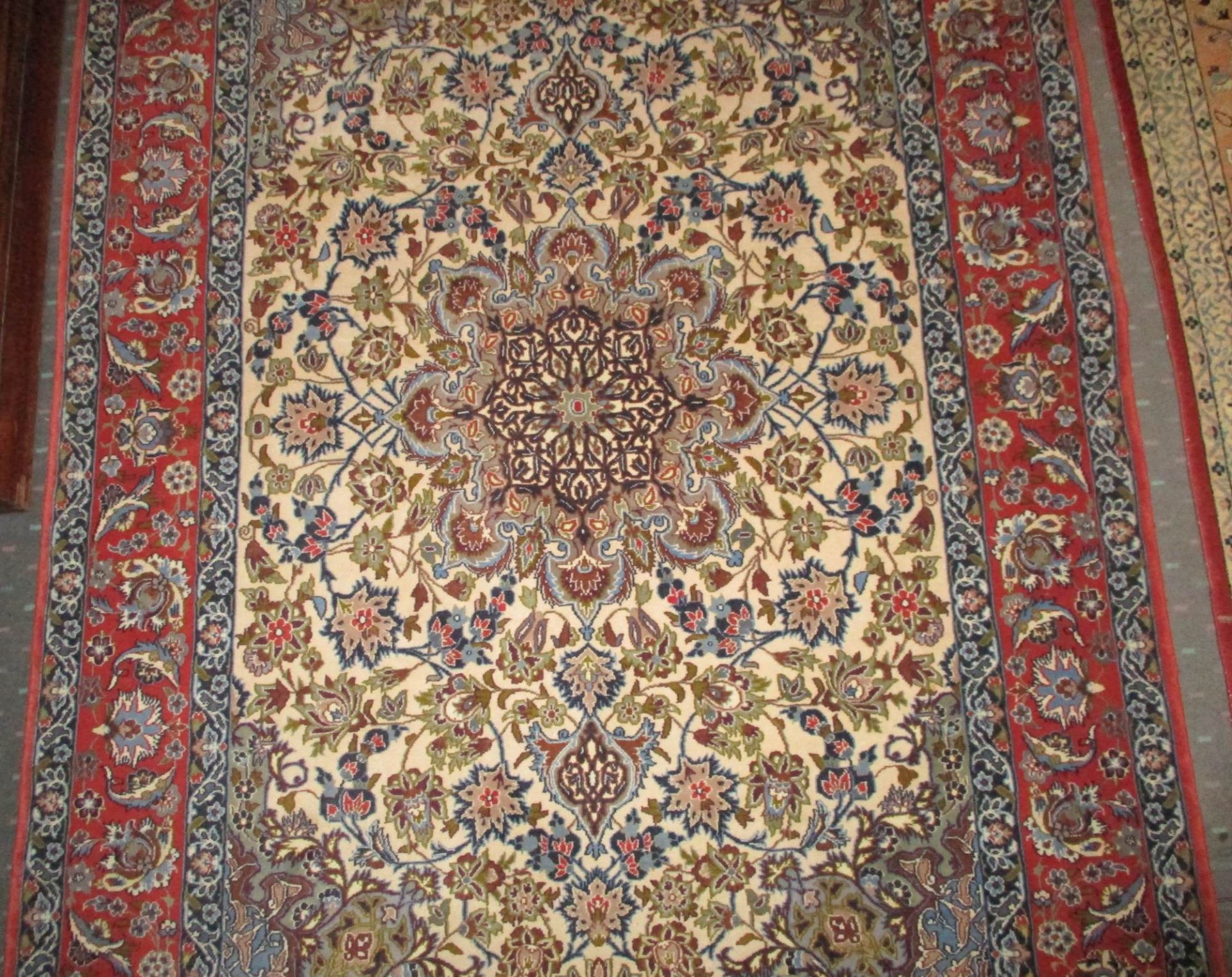Kork-Isfahan, Persien, 114 x 170 cm - Bild 3 aus 7