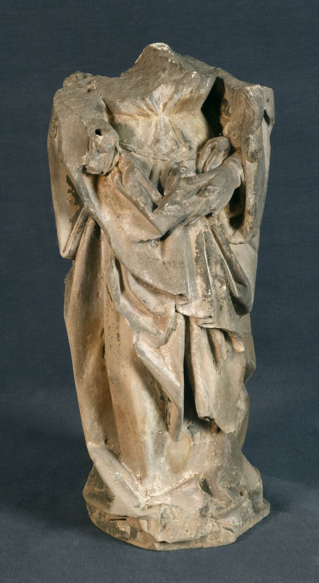 Fragment einer weiblichen Heiligen