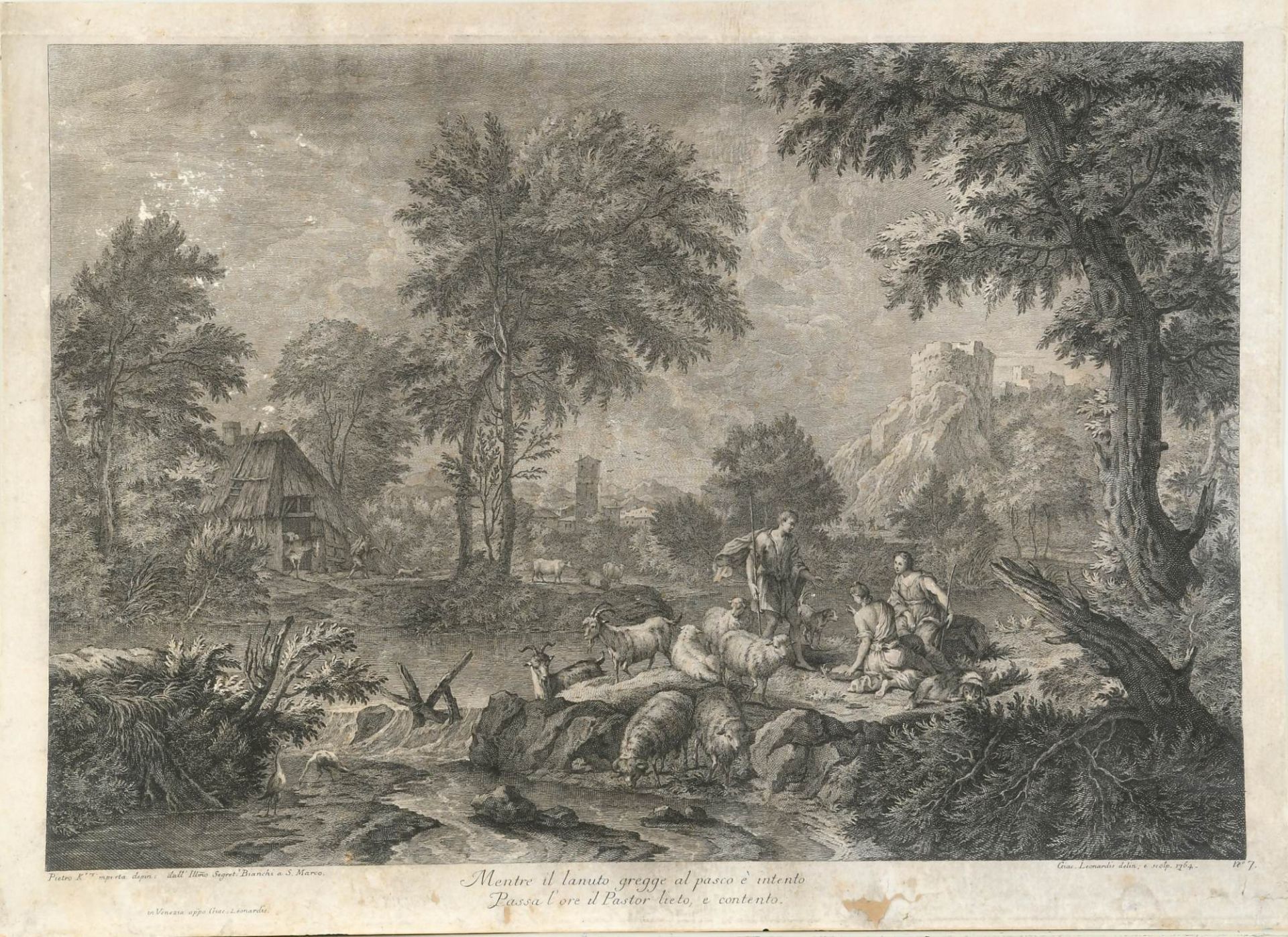 Kupferstich, 1764