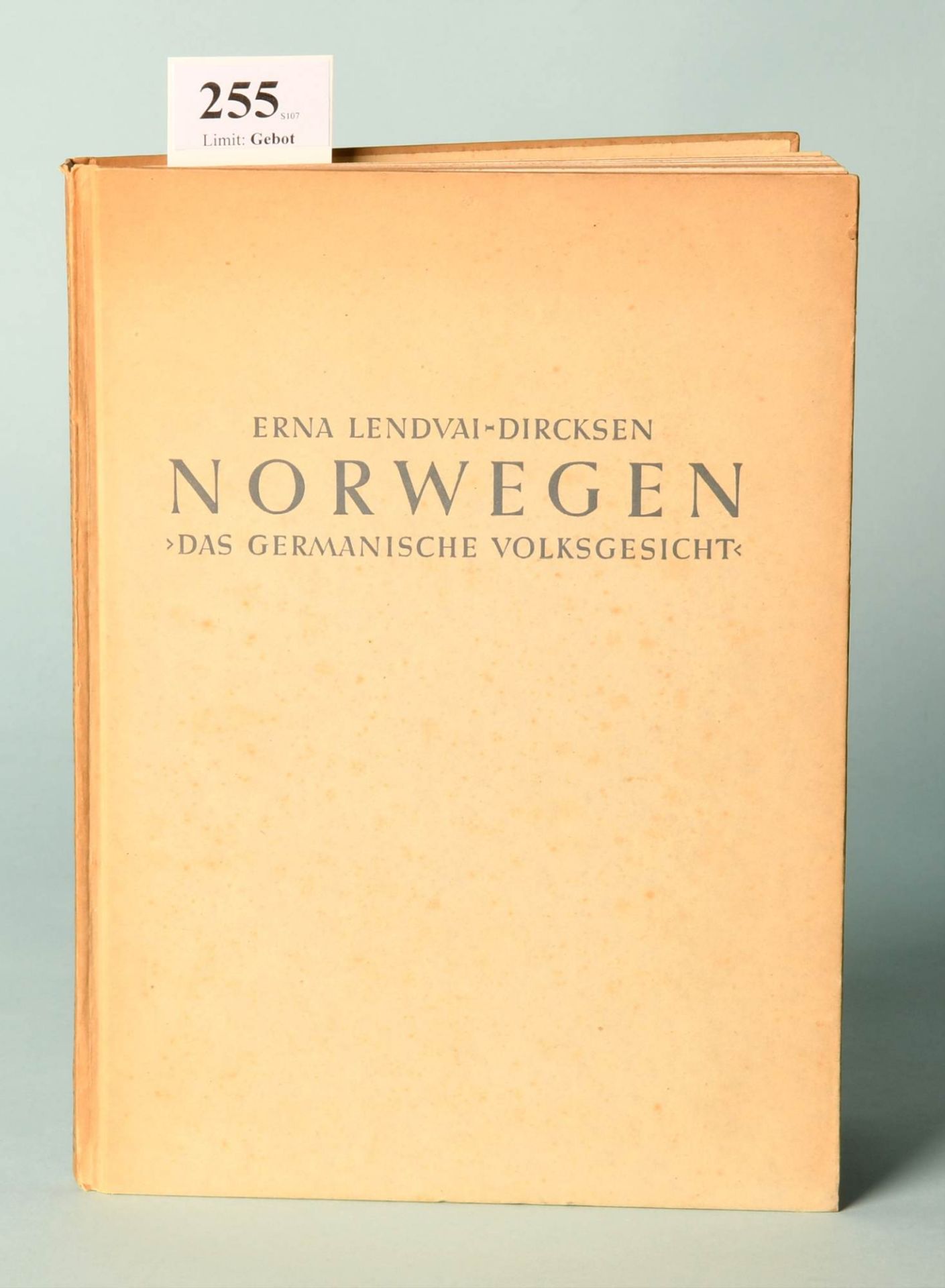 Lendvai-Dircksen, Erna "Das Germanische Volksgesicht - Norwegen"