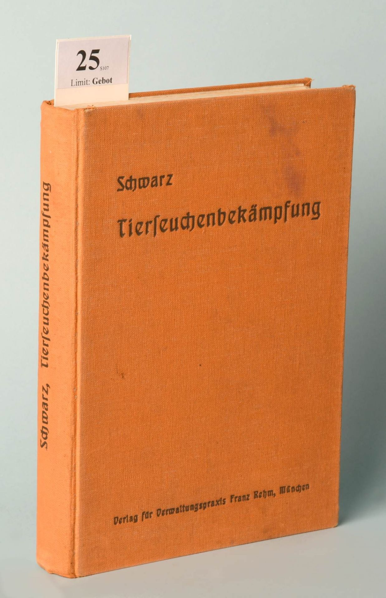 Schwarz, Georg "Tierseuchenbekämpfung"