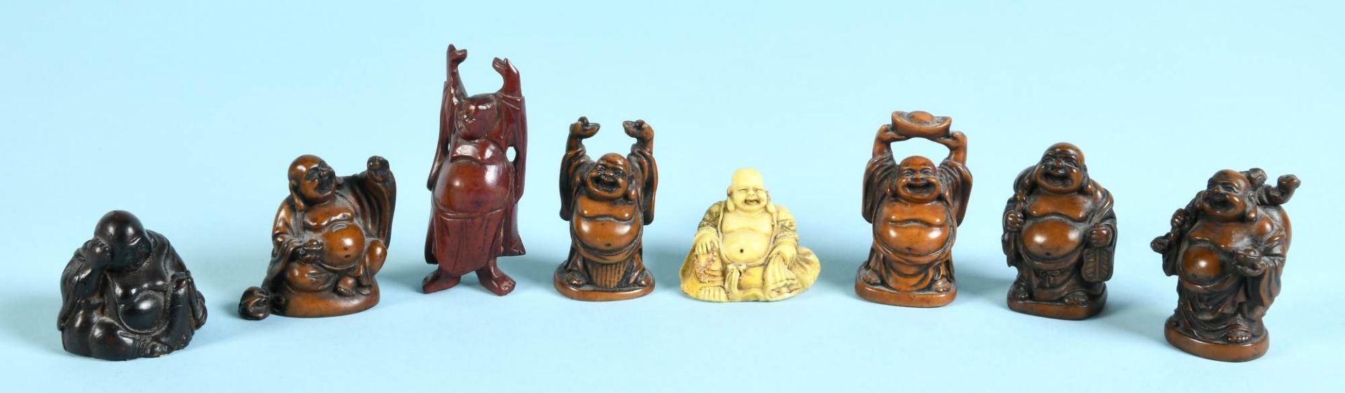 Buddhafiguren, 8 Stück - Hoteis