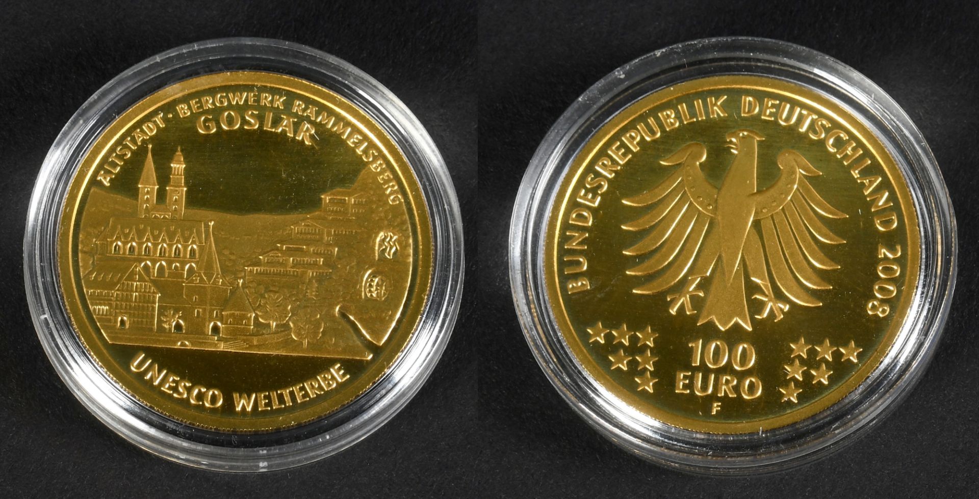 Münze - 100 Euro "Unesco Welterbe Goslar"